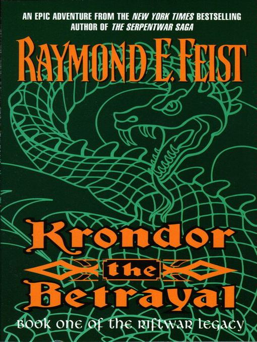 Title details for Krondor: The Betrayal by Raymond E. Feist - Wait list